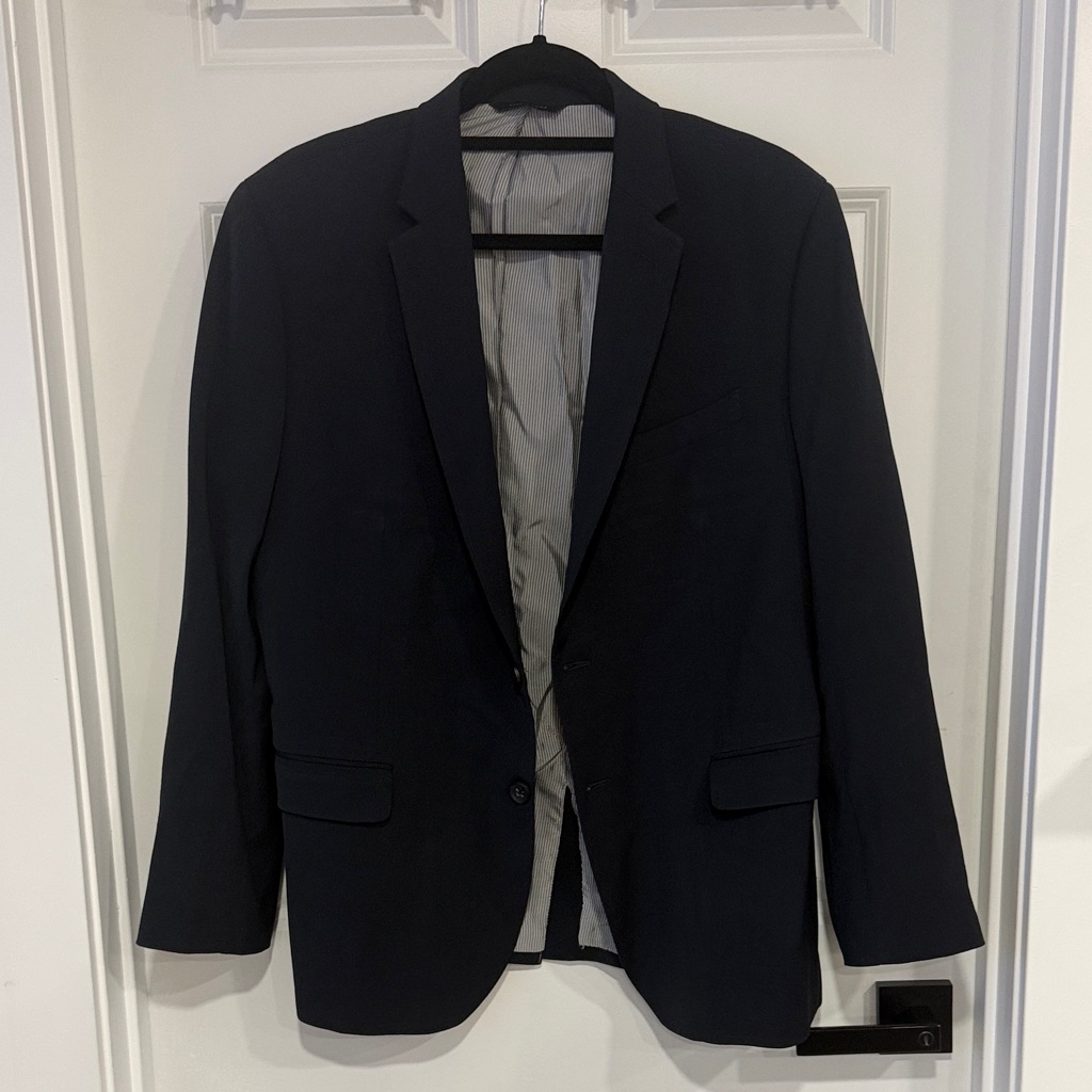 Banana Republic Men's Elegant Dark Blazer